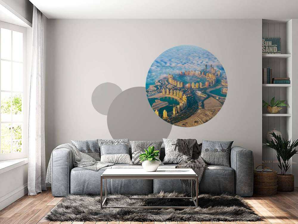 Qatar vanuit de lucht