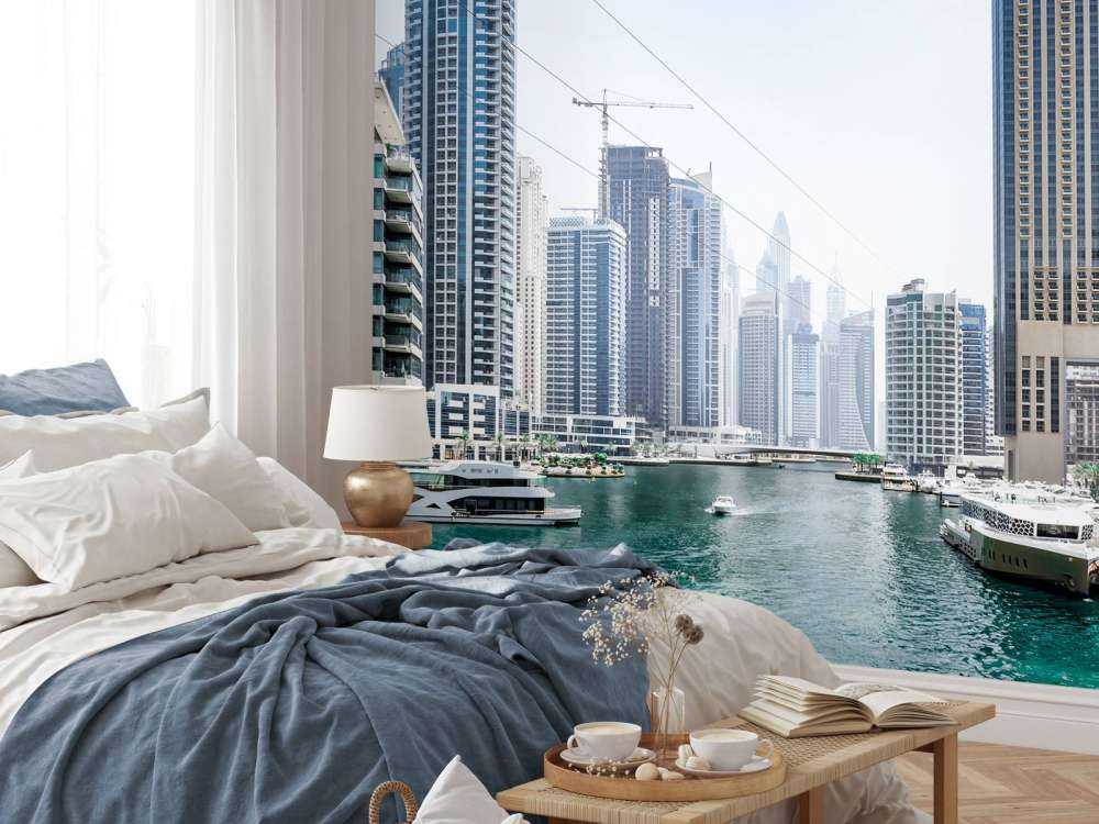 Boten in Dubai Marina
