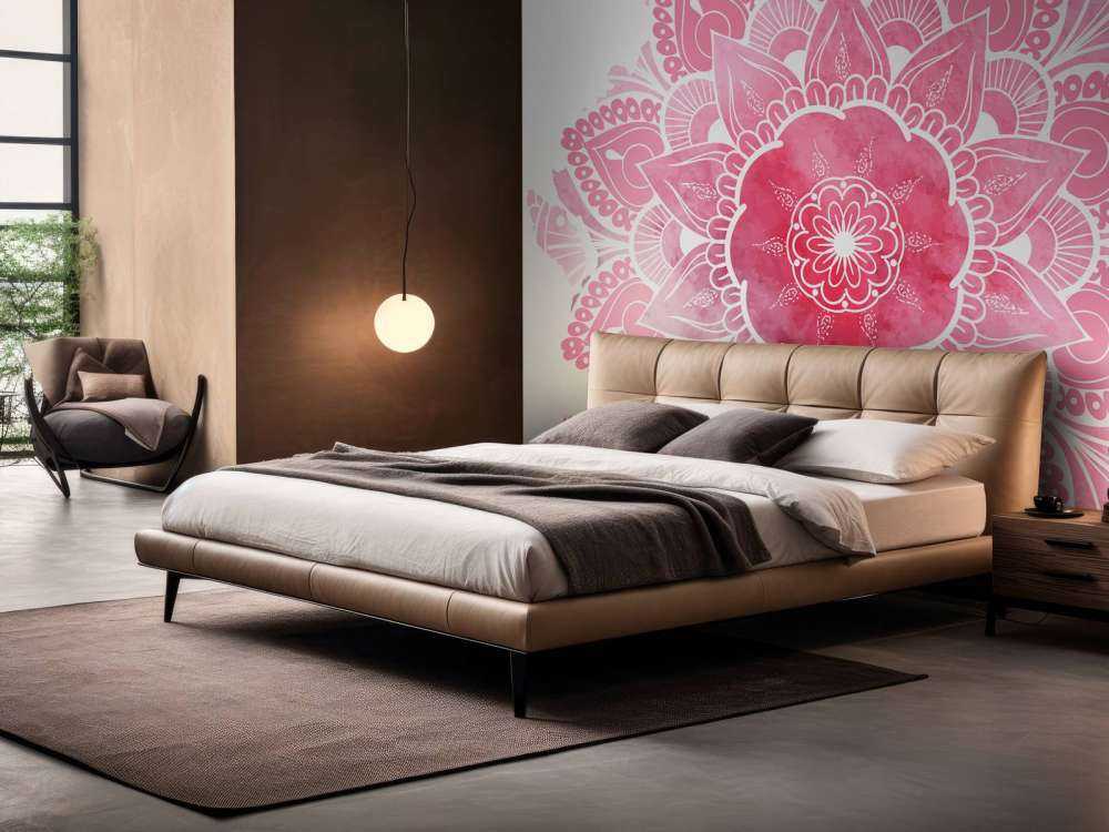 Mandala met bloemenpatroon