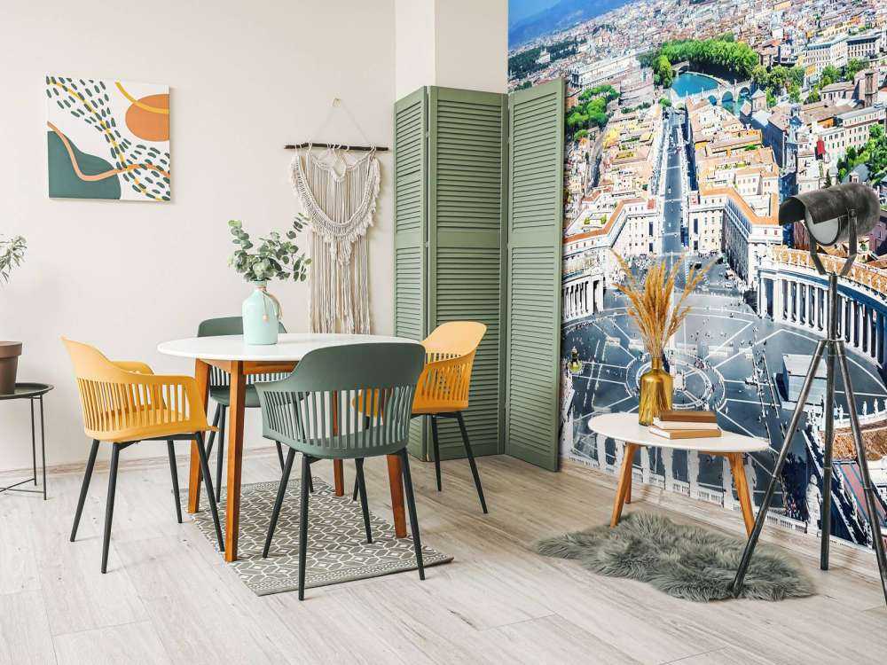 Sint-Pietersplein in de zomer