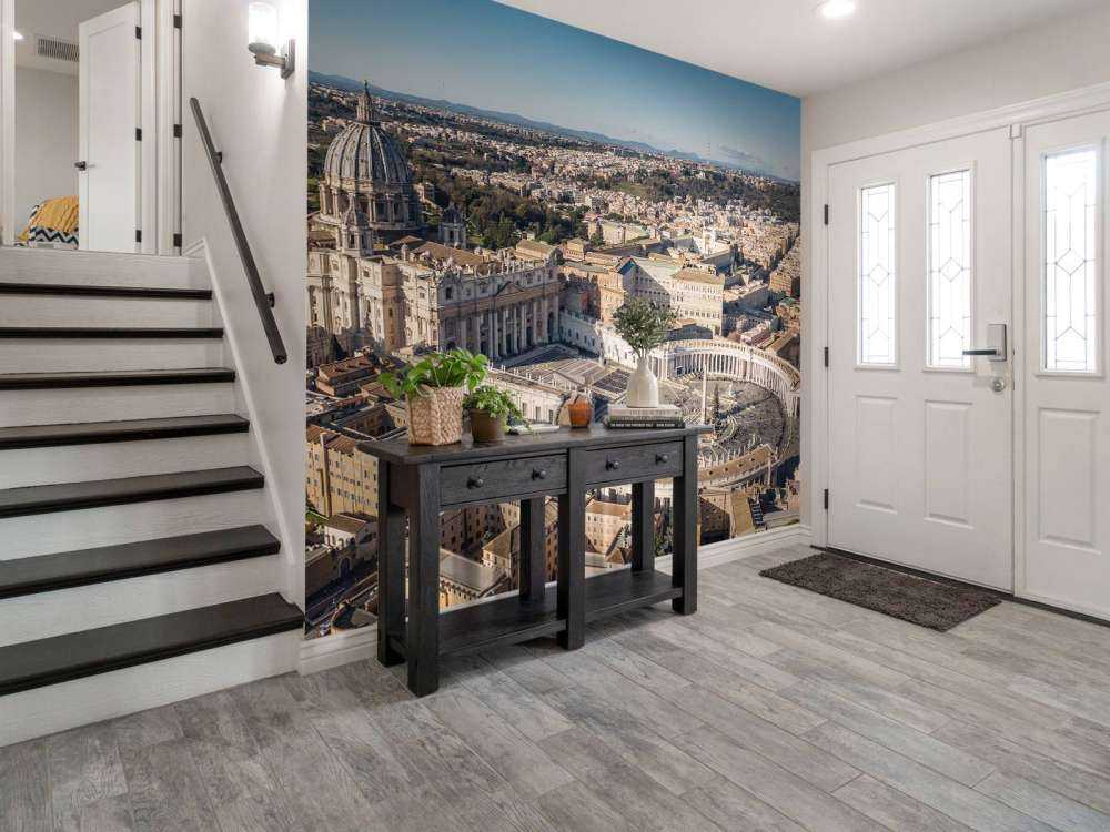 Vaticaanstad met kerst