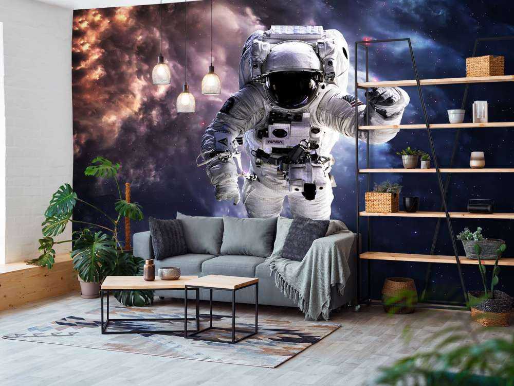 Astronaut in de ruimte