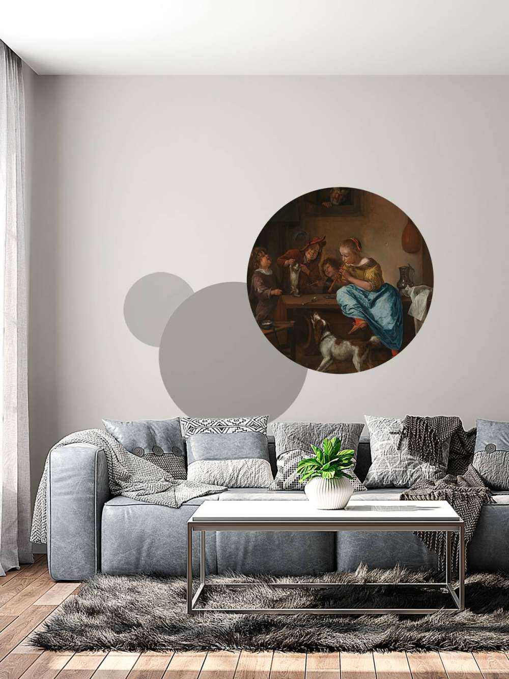 Kinderen leren een poes dansen