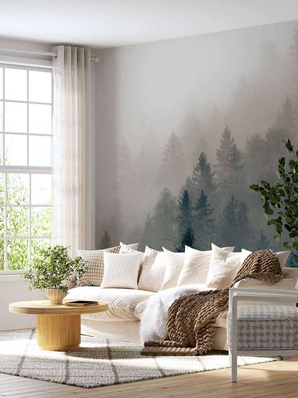 Cortina d'Ampezzo tijdens de mist