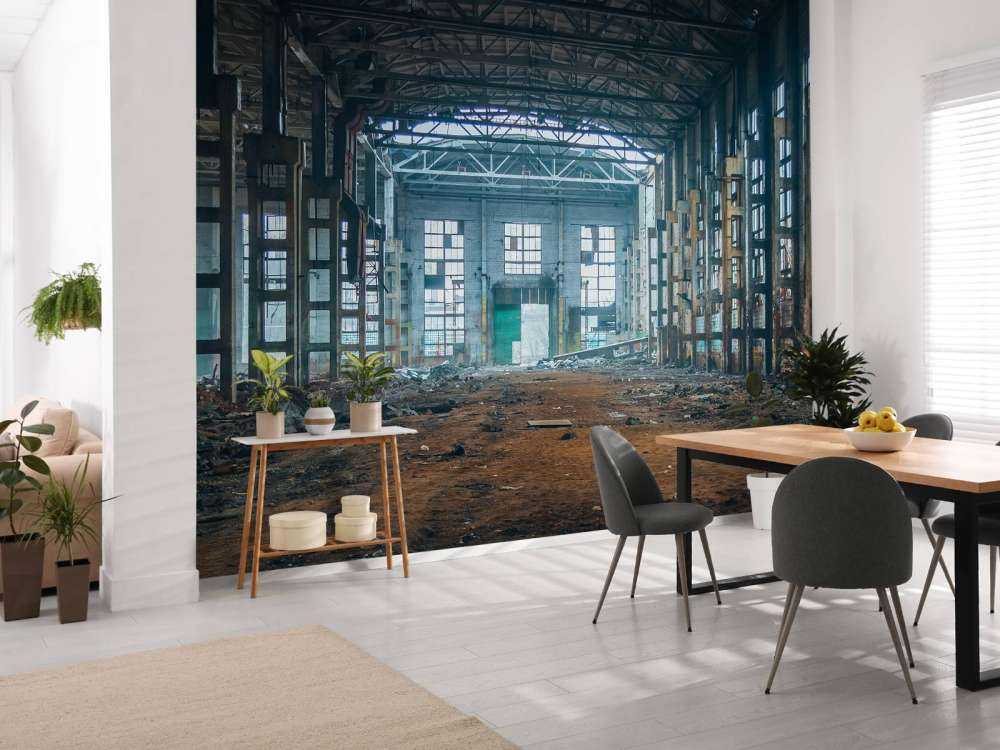 Verlaten fabriekshal