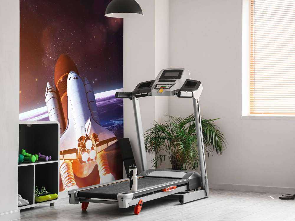 Space Shuttle in de ruimte