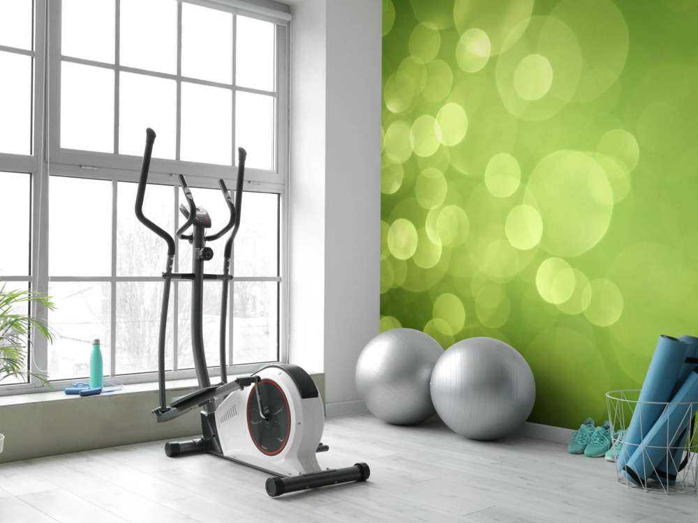 Abstract groene cirkels