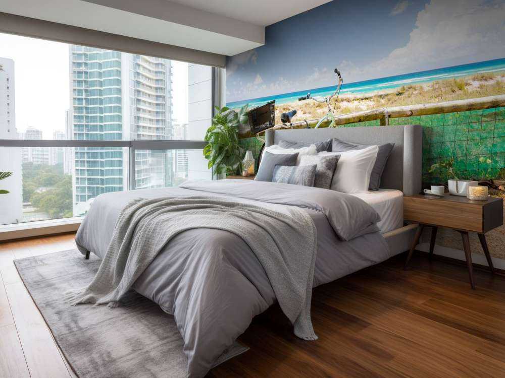 Fiets bij het strand