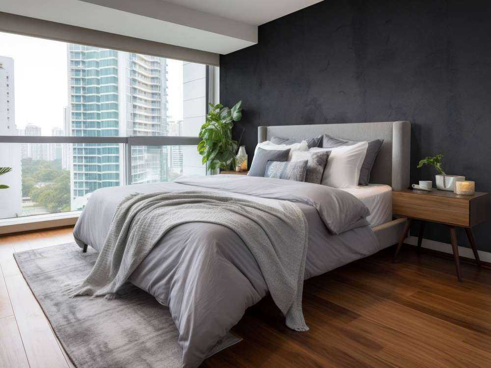 Houtskool grijs beton