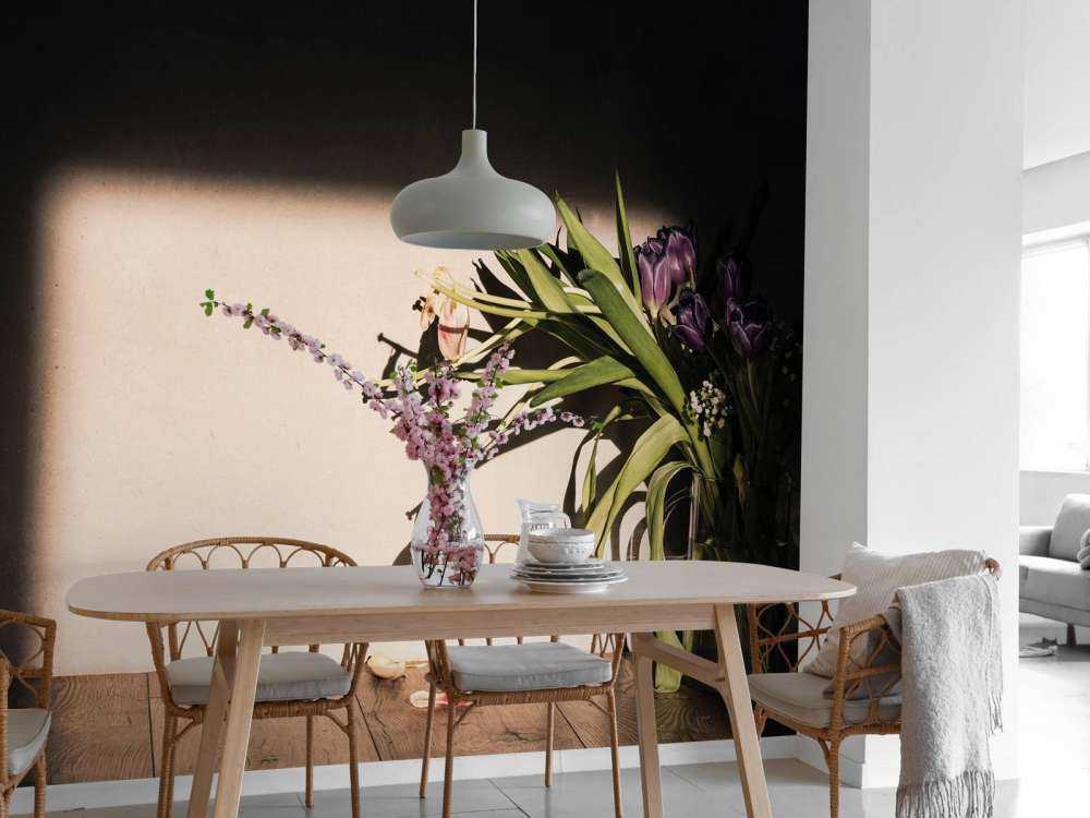 Vintage bloemen foto