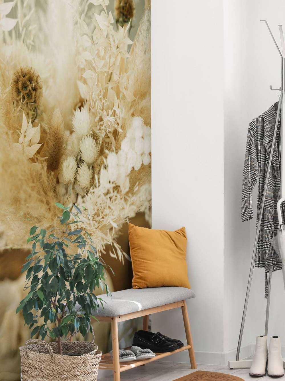 Close-up droogbloemen