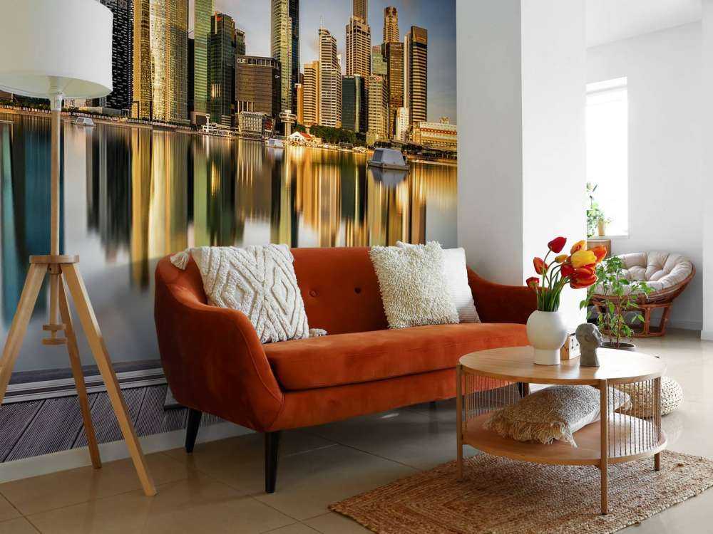 Golden Morning in Singapore