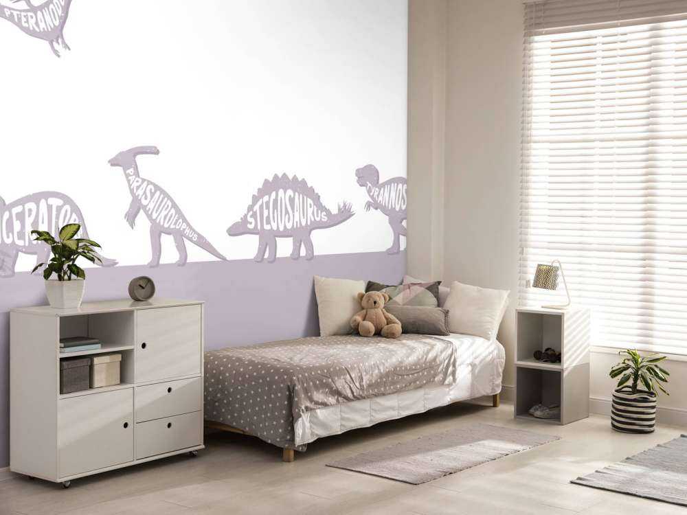 Dino's met tekst in roze