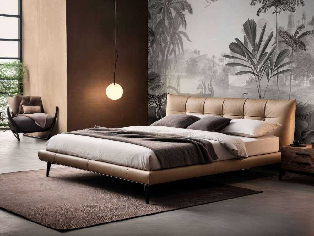 Leopard Landscape - Black and White