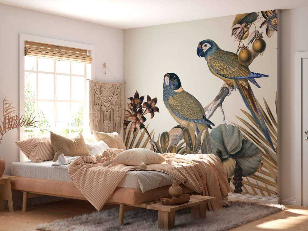 Jungle vibes parrots island