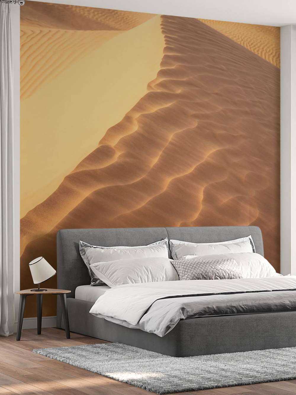 Zandduinen vanaf boven