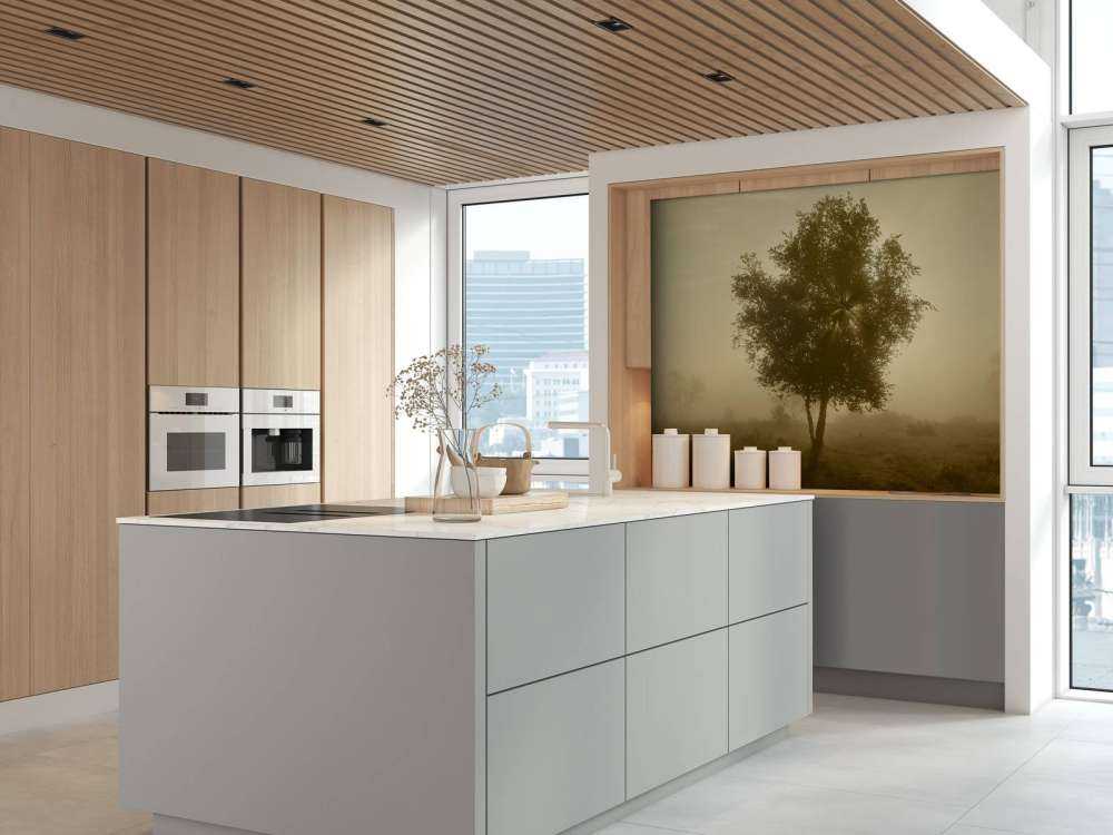 Goudkleurige zonsopkomst