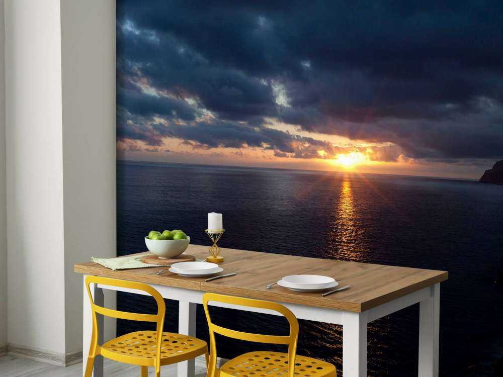 Zonsondergang Madeira (Portugal)