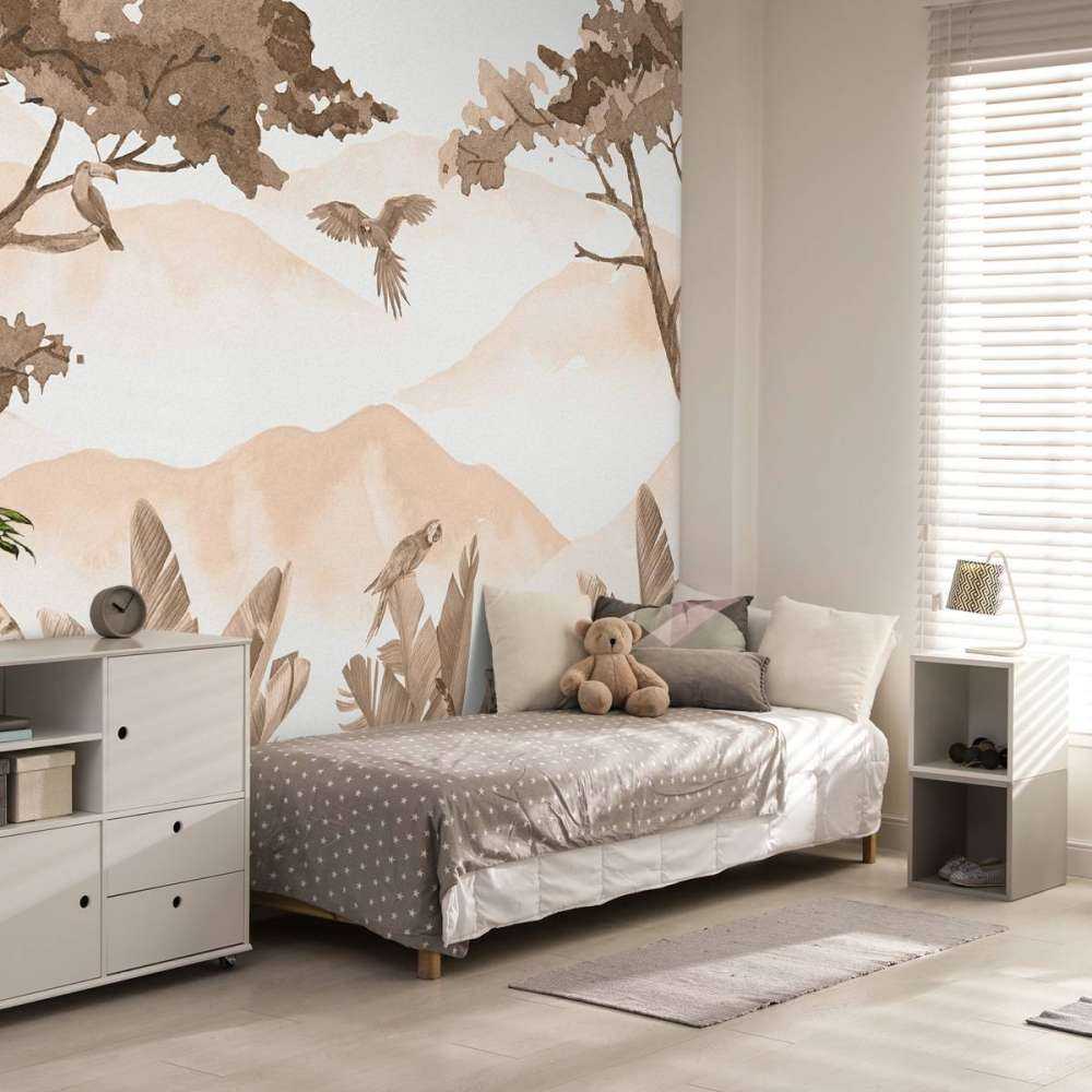 Roofdieren in de jungle taupe