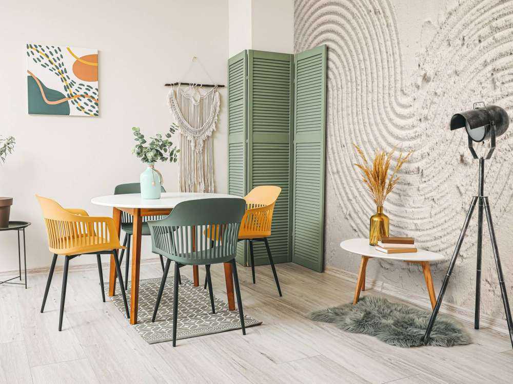 Structuur kunst in linnen