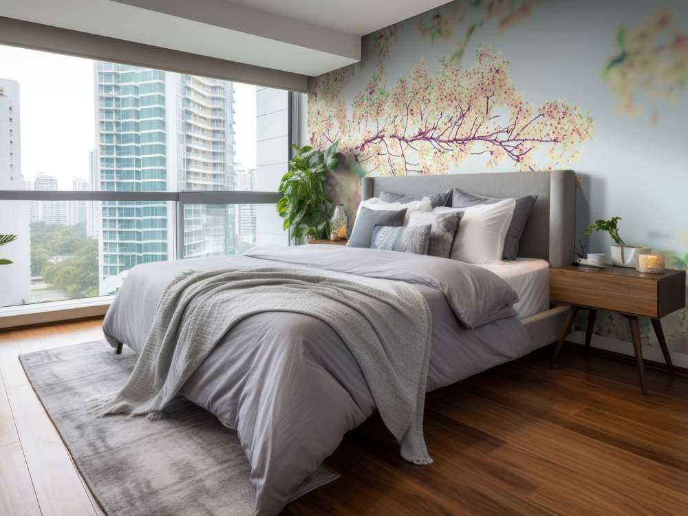 Bloesembloemen met vintage look