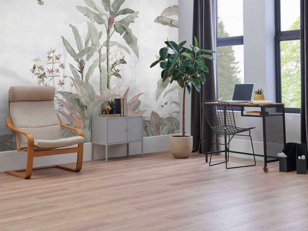 Kolibries tussen tropische bladeren