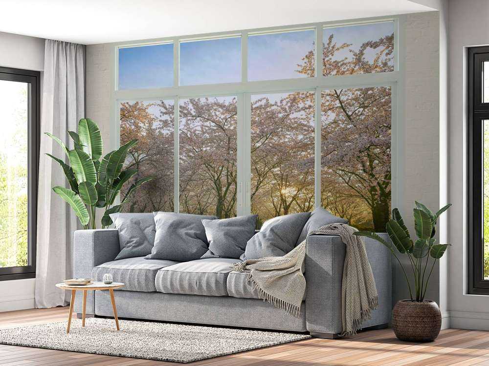 Bloesempark in lentezon