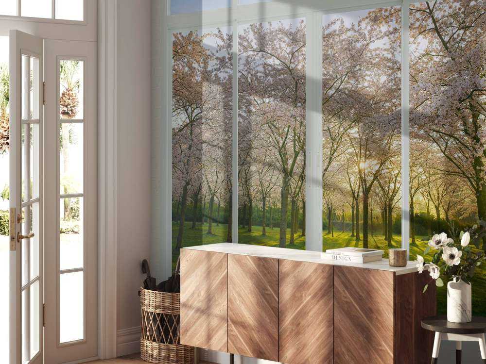 Bloesempark in lentezon