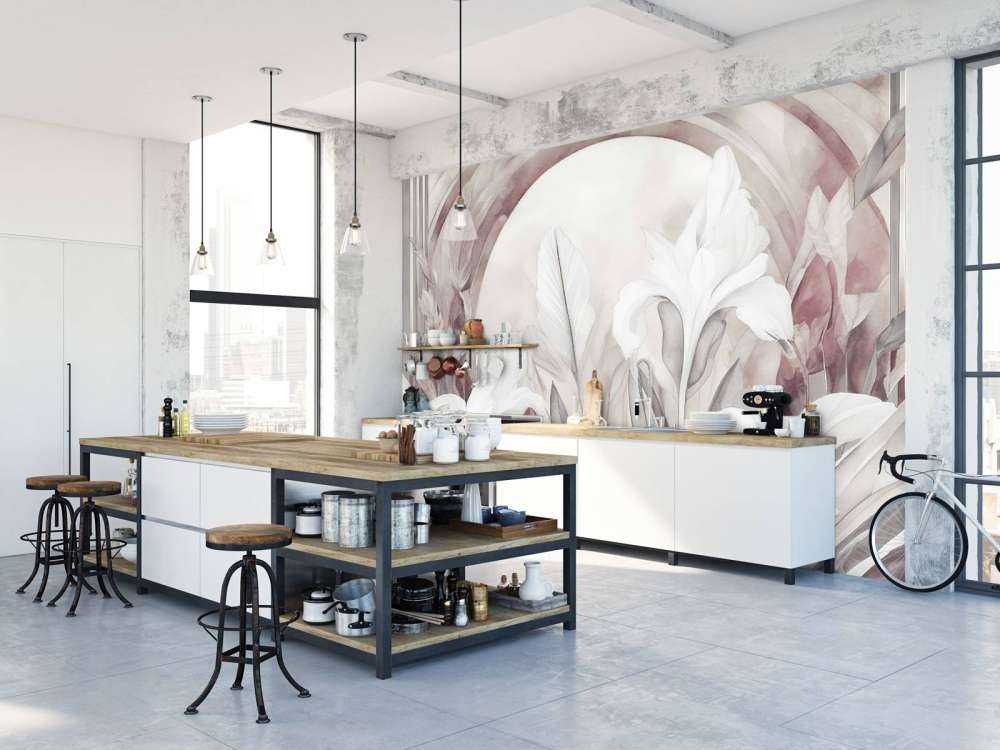 Irises at Sunrise Orange