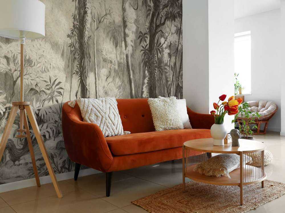 Tropic forest - brown