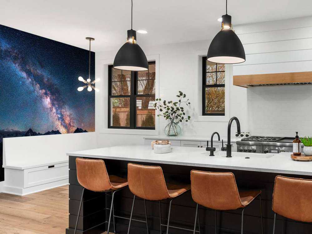 Melkweg boven bergmeer