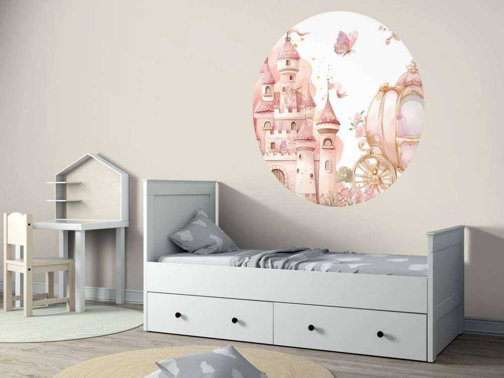 Sprookjeskasteel en rozenkoets