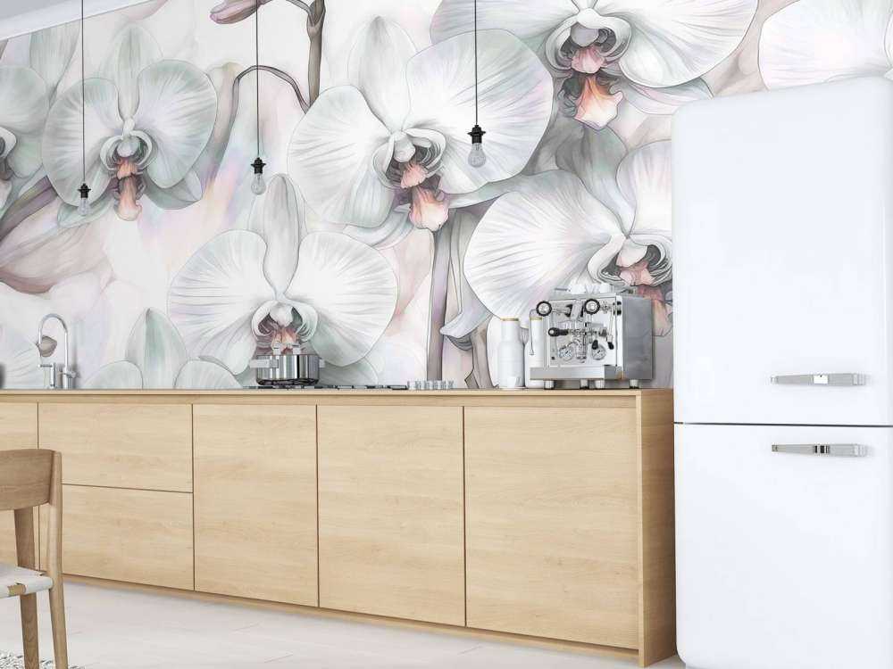 Orchids Paradise Dark Green