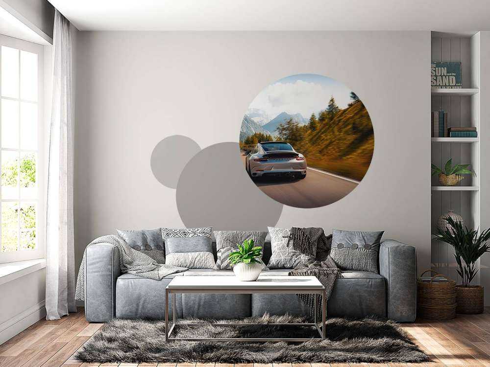 Porsche 911 Carrera GTS in de bergen