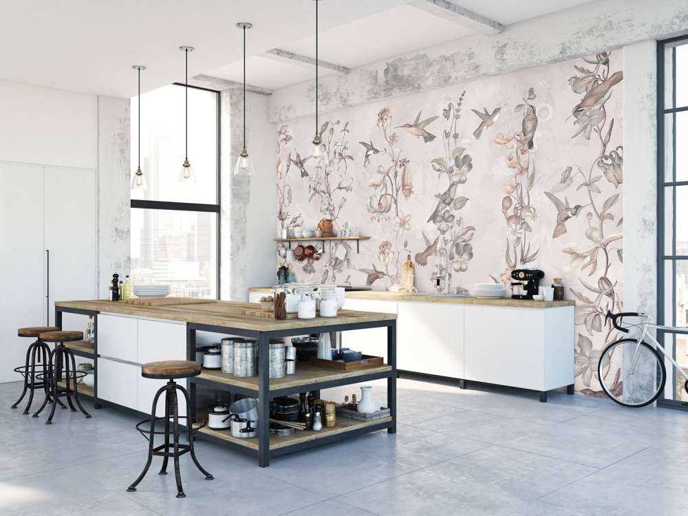 Weadow and Garden Flowers Light Yellow