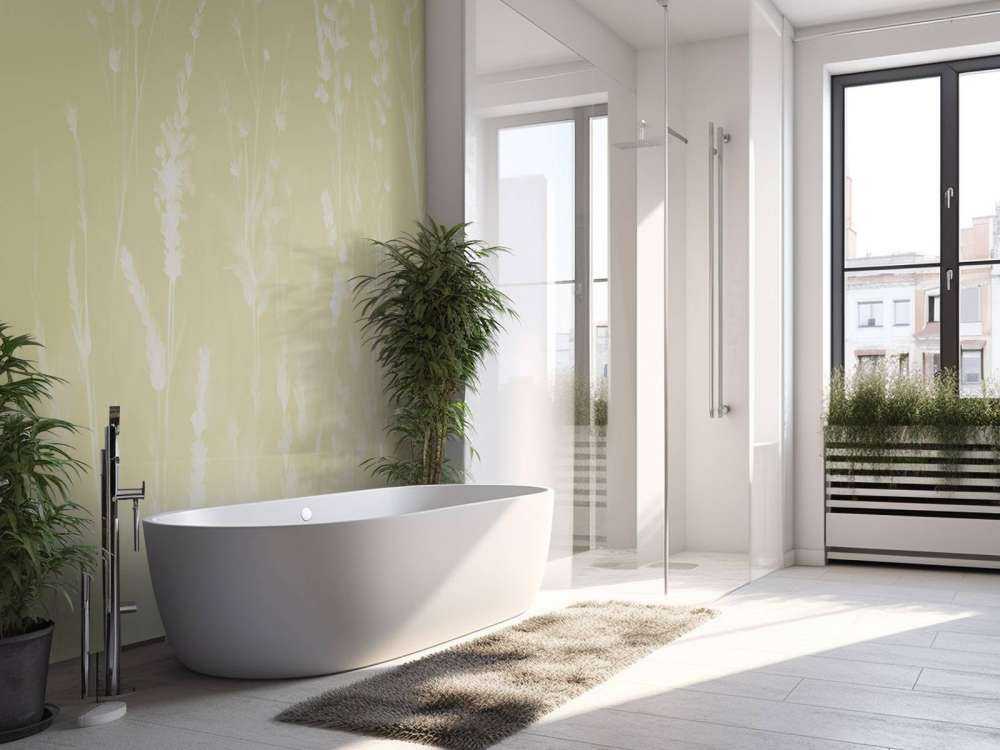 Lavender Glade Seamless Pearl Gray