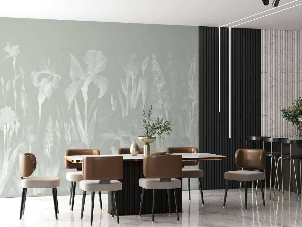 Happy Spring Dusty Blue