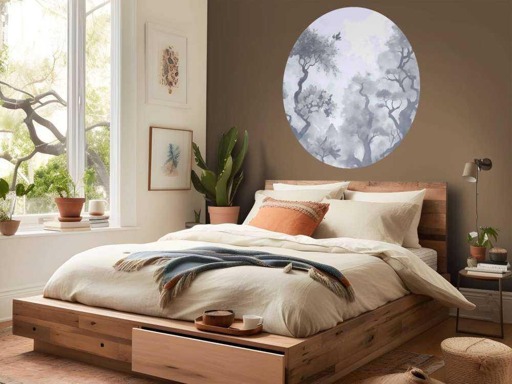 Blooming trees Brown