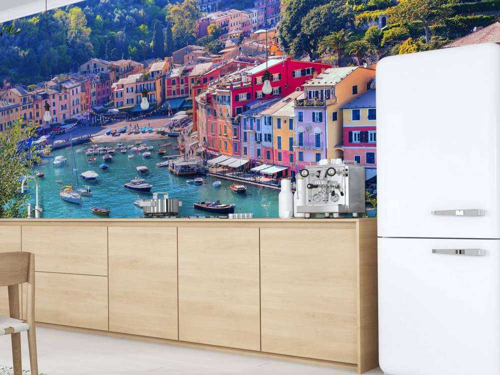 Kleine haven in Italië