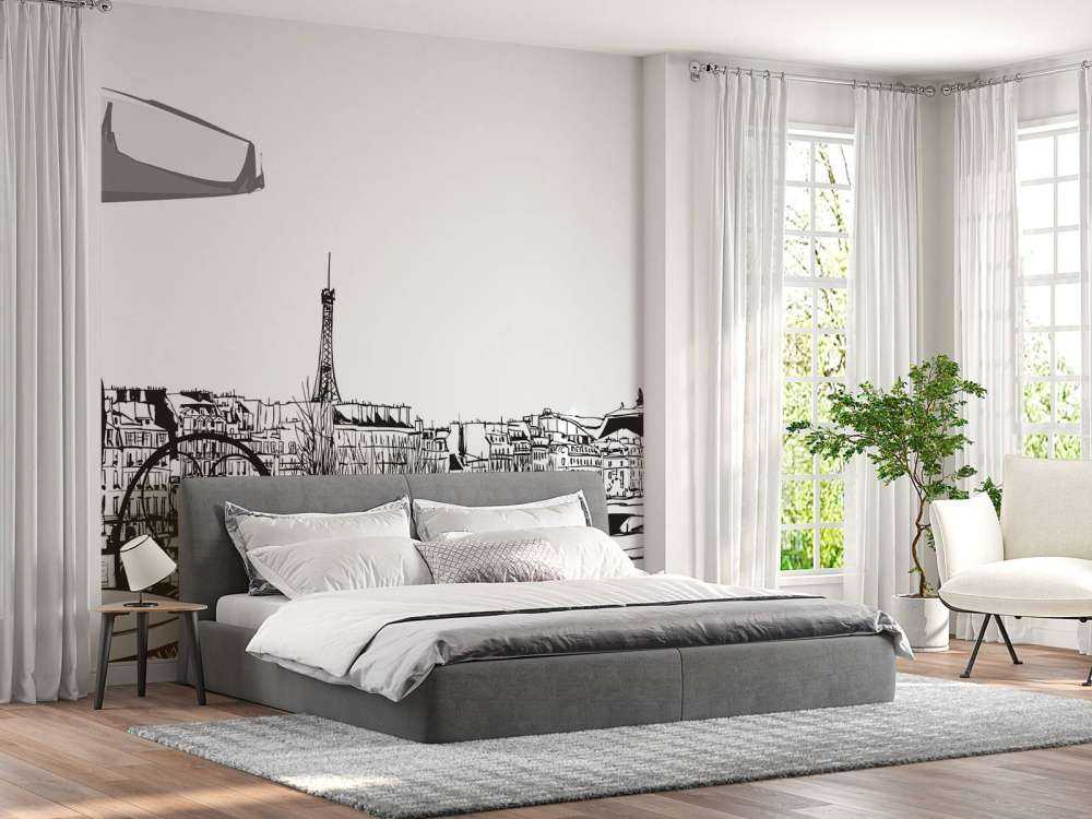 Vrouw ontbijt in Parijs