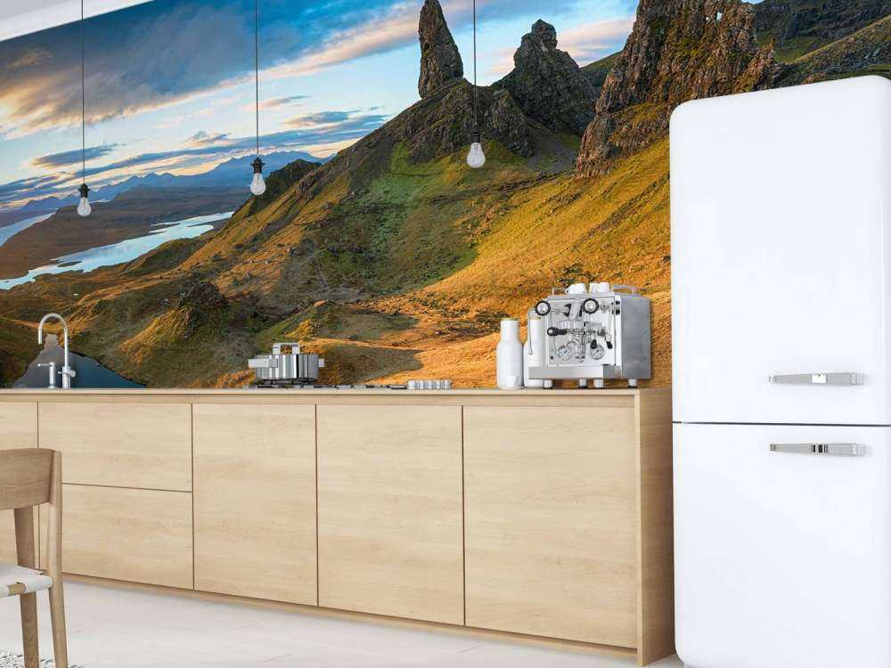 Zonsondergang in Schotland