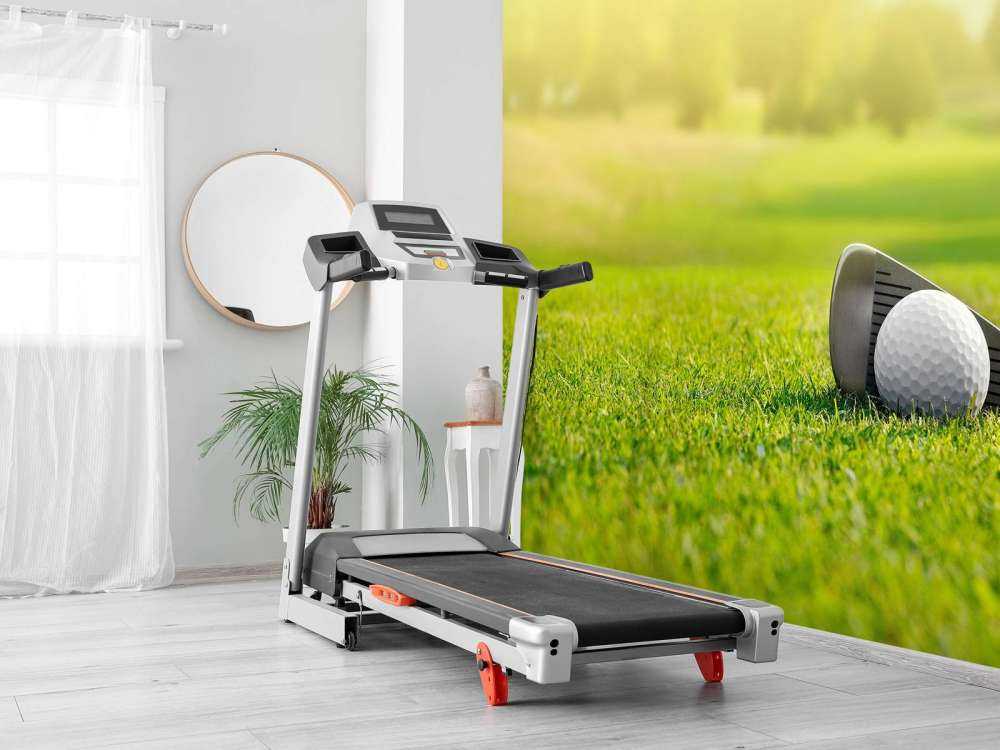 Golfclub met bal close-up