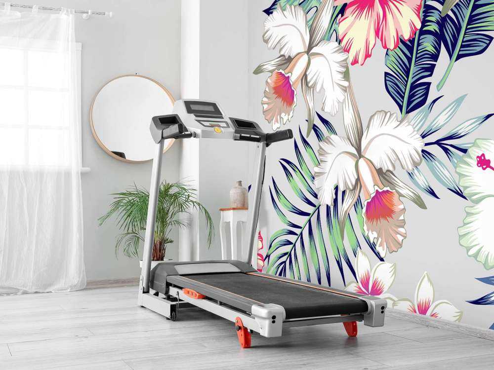 Exotische bloemen met een grijze achtergrond