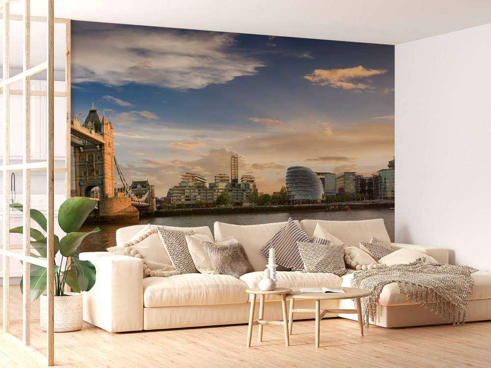 Skyline London met Tower Bridge