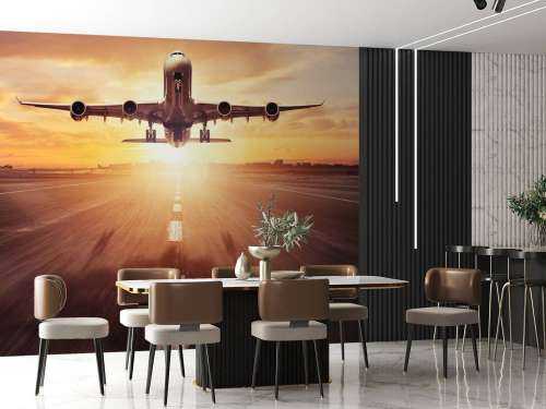 Fotobehang vliegtuig