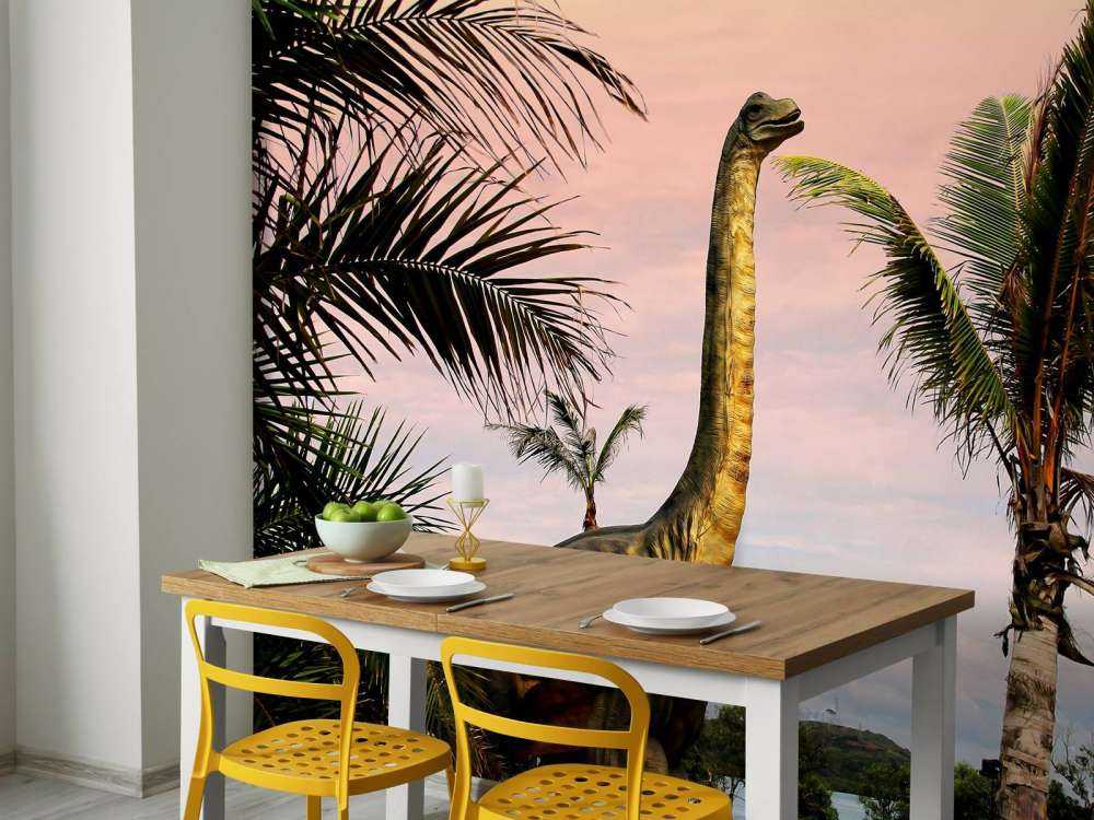 Fotobehang dinosaurus