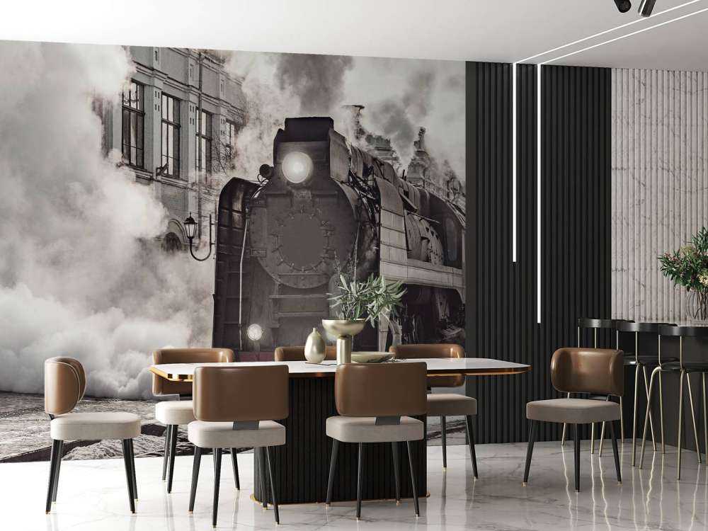 Dampende stroomtrein