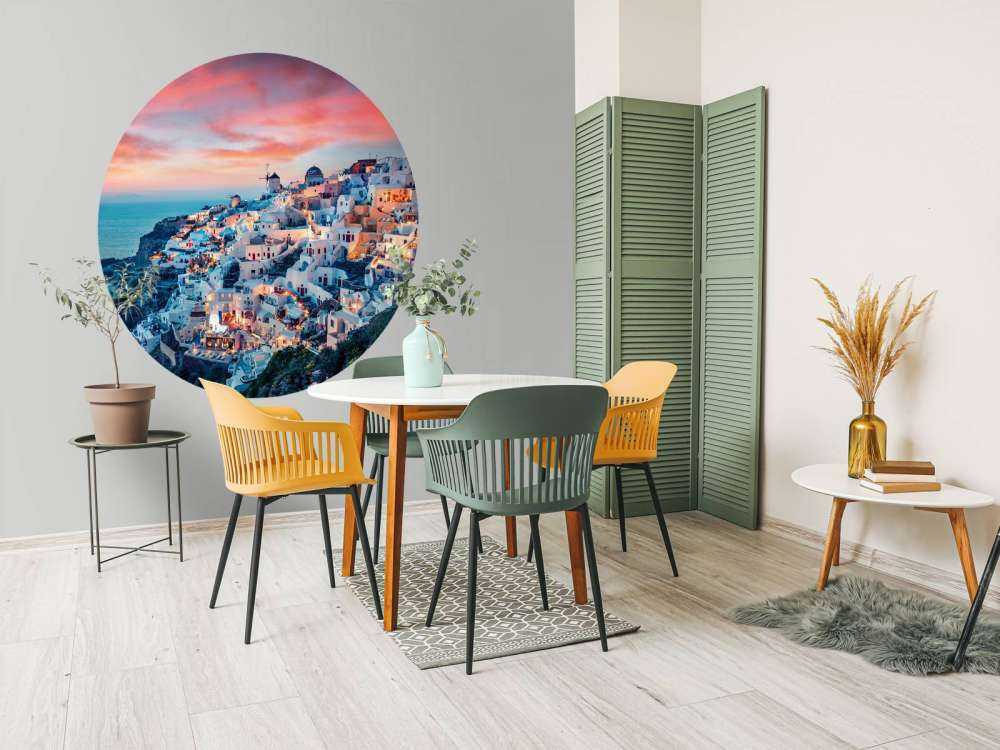 Witte huisjes op Santorini