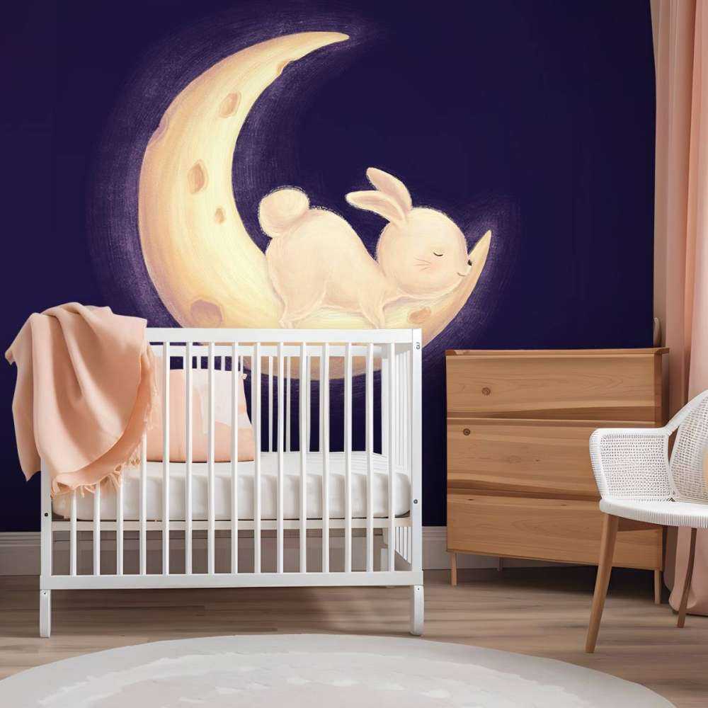 Konijntje op de maan