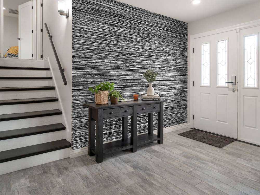 Donker gekrast metaal